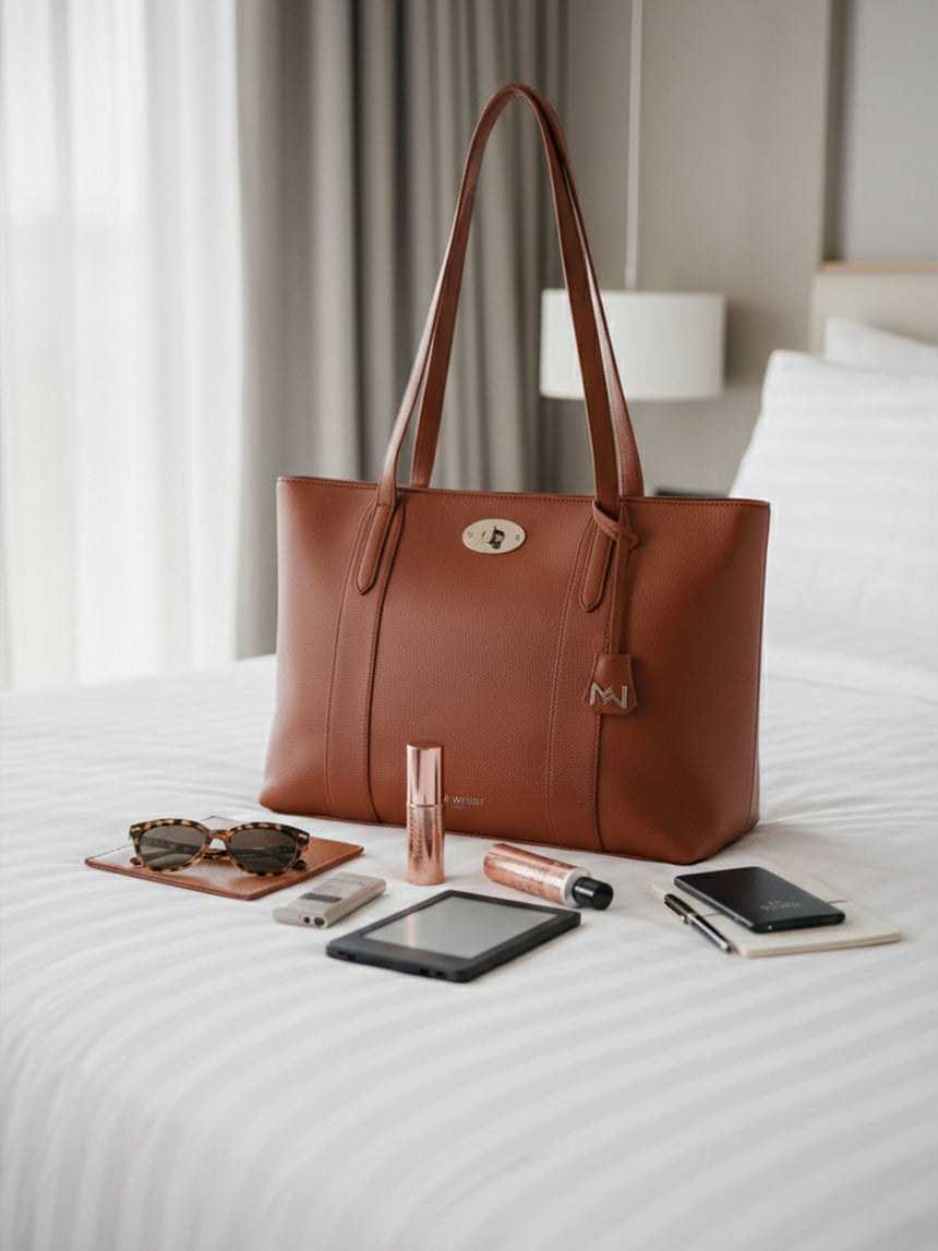 Ava Classic Tan Tote