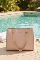 Madison 2.0 White Tote