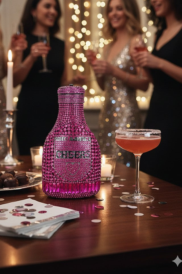 Champagne Multicolor Clutch