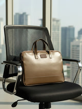 Burbon Whiskey Brown London Laptop Bag