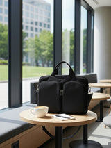 Cairo Luxe Black London Laptopbag