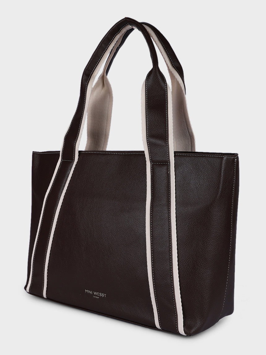 Mayfair Dark Brown London Tote