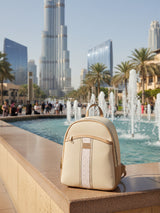 Noha Luxury Gold London Backpack