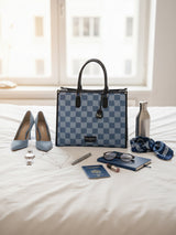 Times Square Luxury Printed London Tote