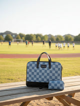 Bourbon Blue London Street Bag With Pouch