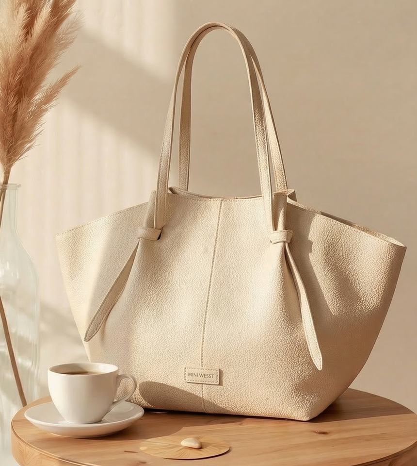 Daisy Off-White Totebag