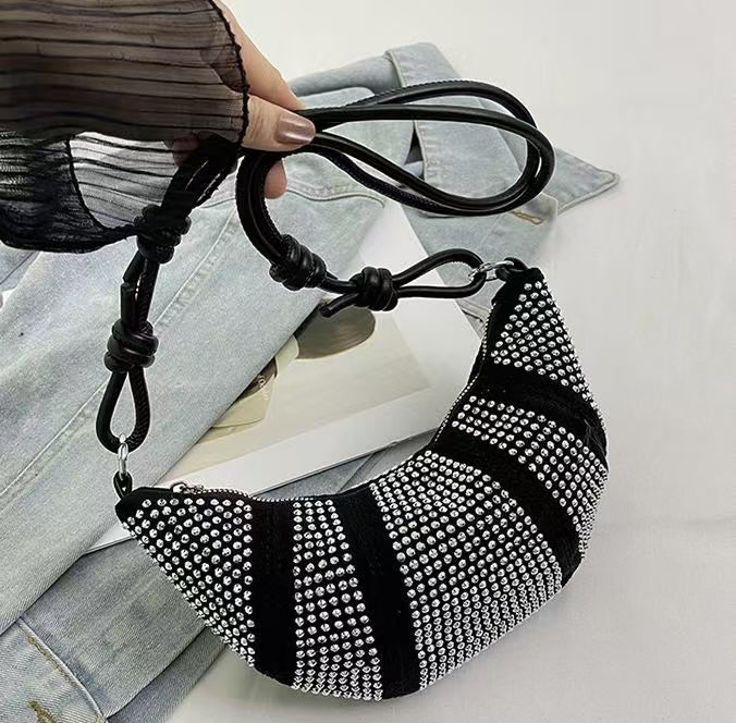 ELLEN RHINESTONE CLUTCH