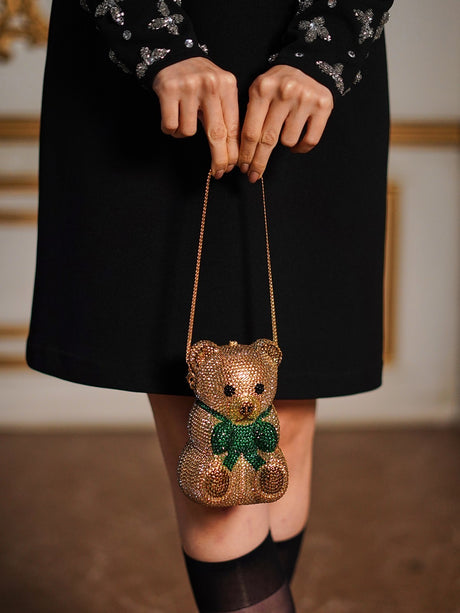 Teddy Multicolor Clutch