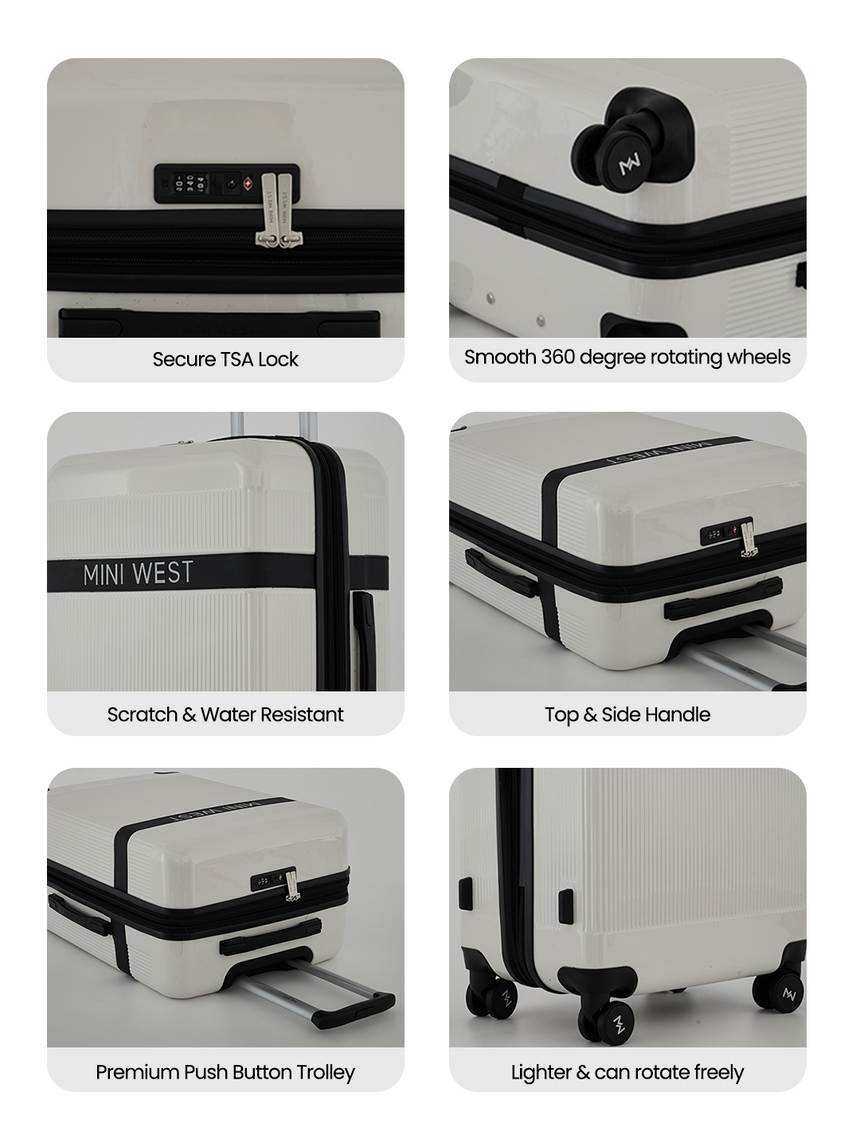 Melbourne Set of 2 luggage (Small + Large)