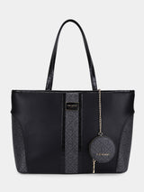 Piccadilly Square Black London Tote