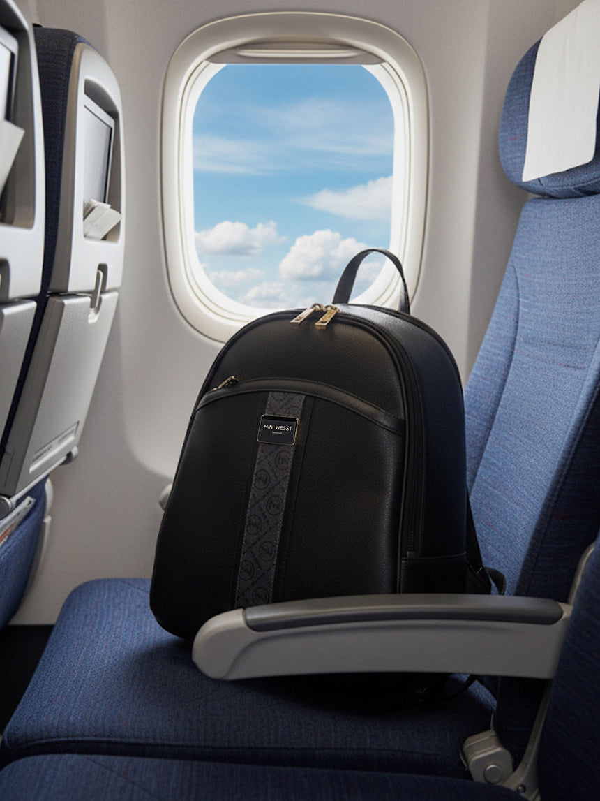 Noha Luxury Black London Backpack