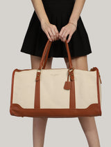 Las Vegas Beige and Brown London Duffle