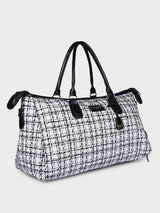 Wall Street White London Duffle Bag