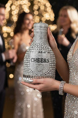 Champagne Multicolor Clutch