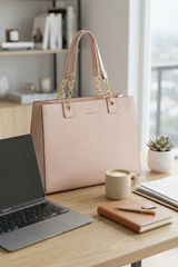 Madison 2.0 White Tote