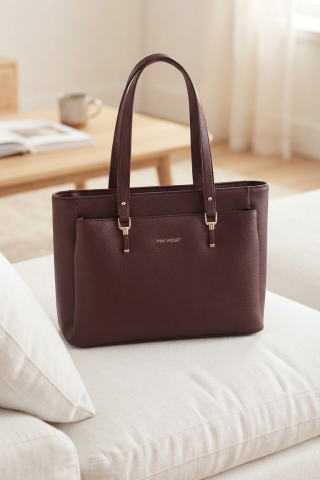 Dusk Till Dawn Brown Tote