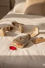 Champagne Multicolor Clutch