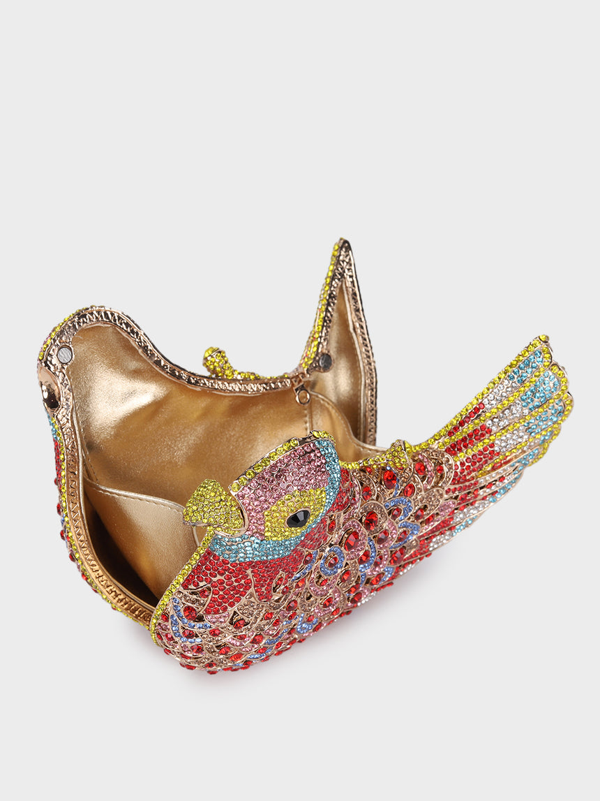 Birdie Multicolor Clutch