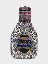 Champagne Multicolor Clutch