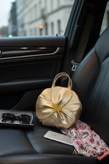 Maryjane Golden Handbag