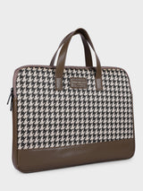 Bourbon Brown London Street Bag With Pouch