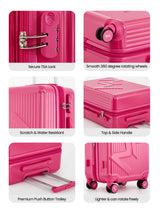 MW London 2.0 Set of 2 Luggage(Medium + Large)