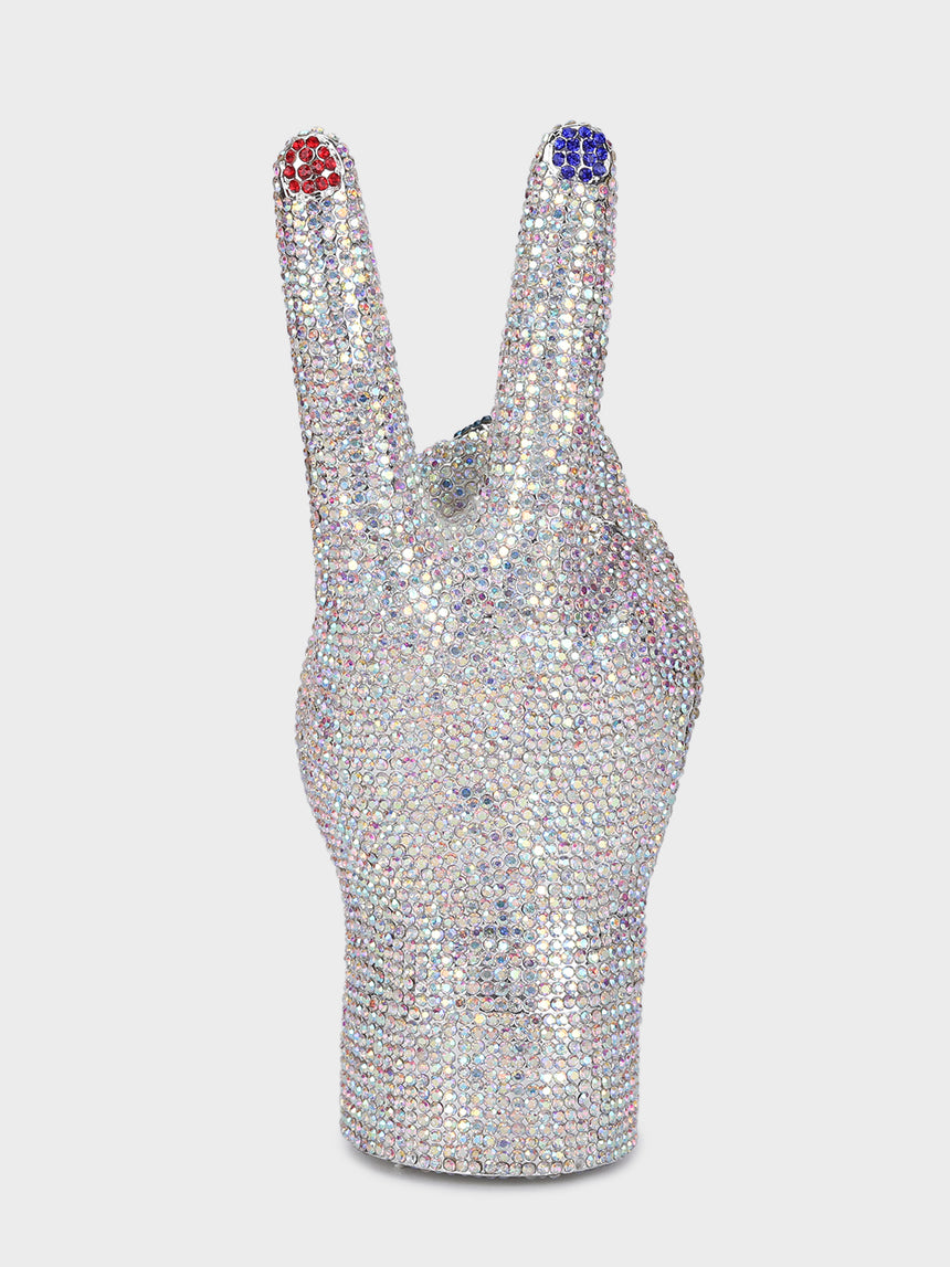 Peace Multicolor Clutch