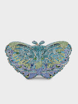 Butterfly Multicolor Clutch