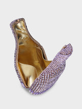 Champagne Multicolor Clutch