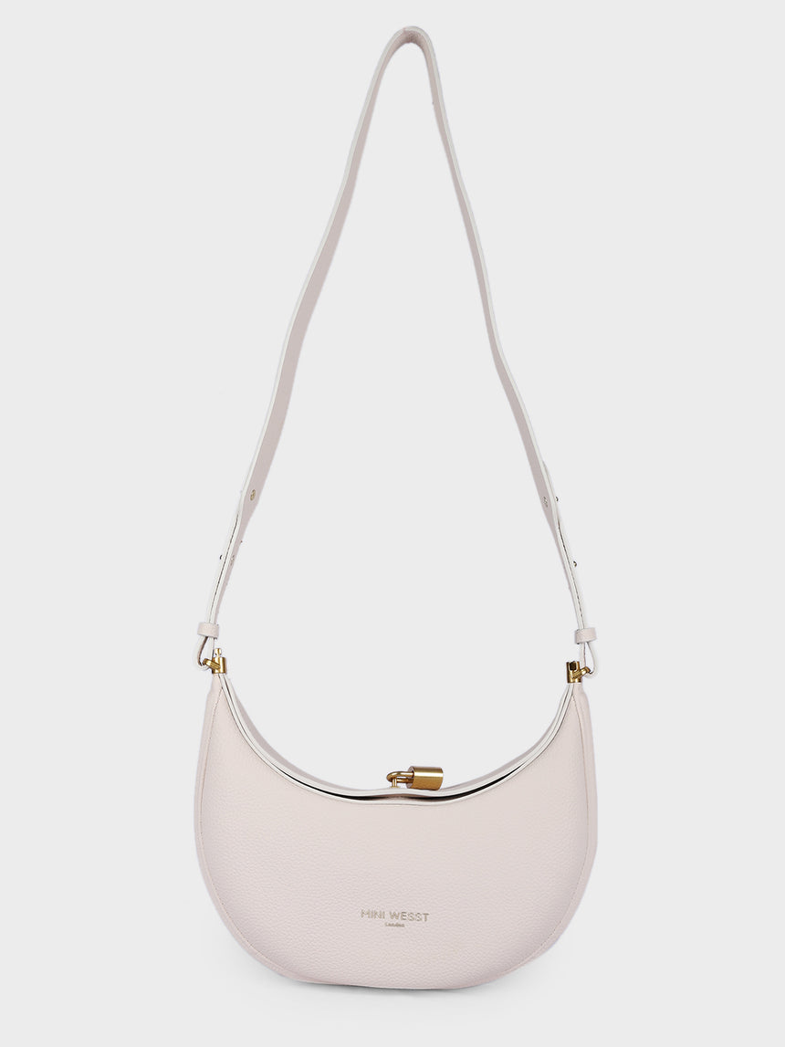 The Moon 4 Ways White London Handbag