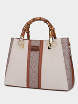 Ada Luxury Beige London Handbag