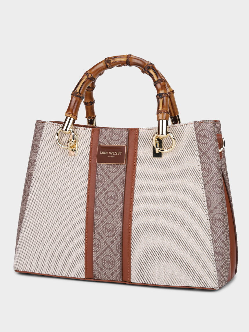 Ada Luxury Beige London Handbag