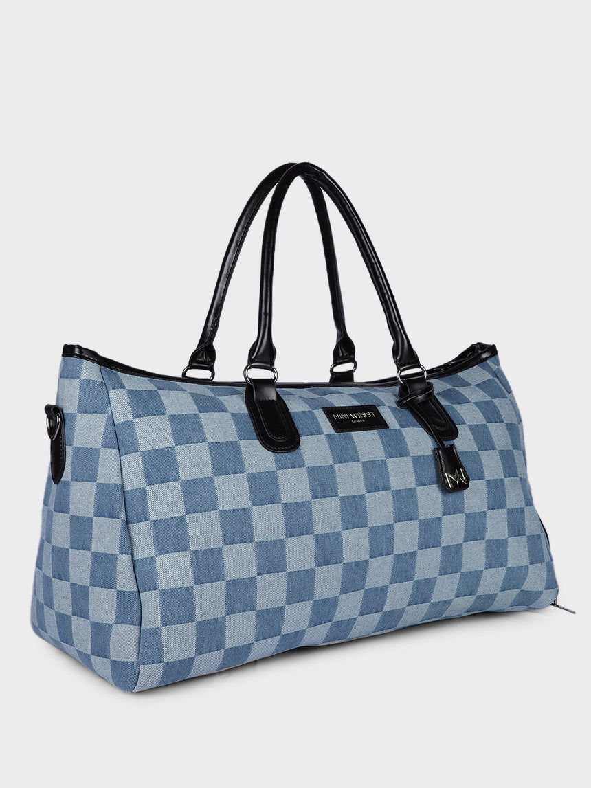 Wall Street Blue London Duffle Bag