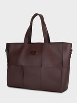Executive Brown Tote Bag