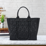 Hannah Montanna Signature Black  Tote