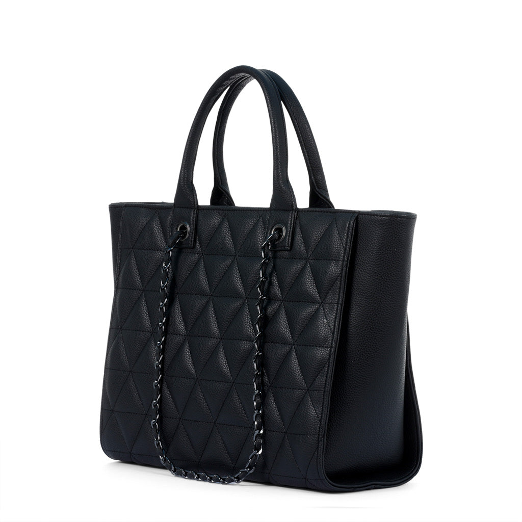 Hannah Montanna Signature Black  Tote