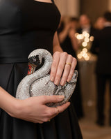 Swan Multicolor Clutch