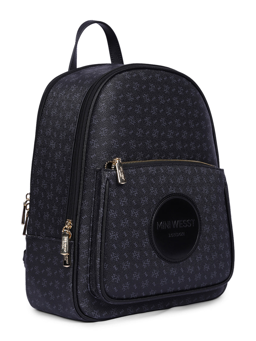 Runway Luxury Black London Backpack