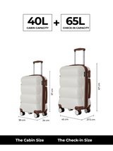 Summer Of 69 Set of 2 Luggage(Small + Medium)