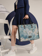 Times Square Luxury Printed London Tote