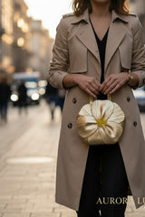 Maryjane Golden Handbag