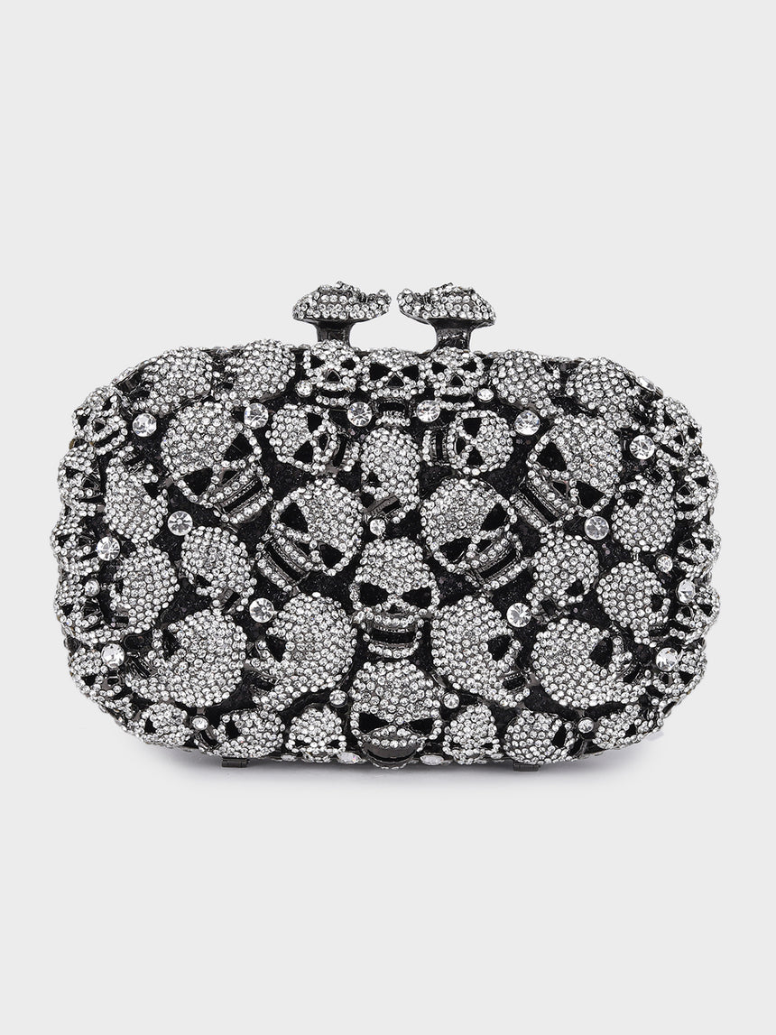 Skull Multicolor Clutch
