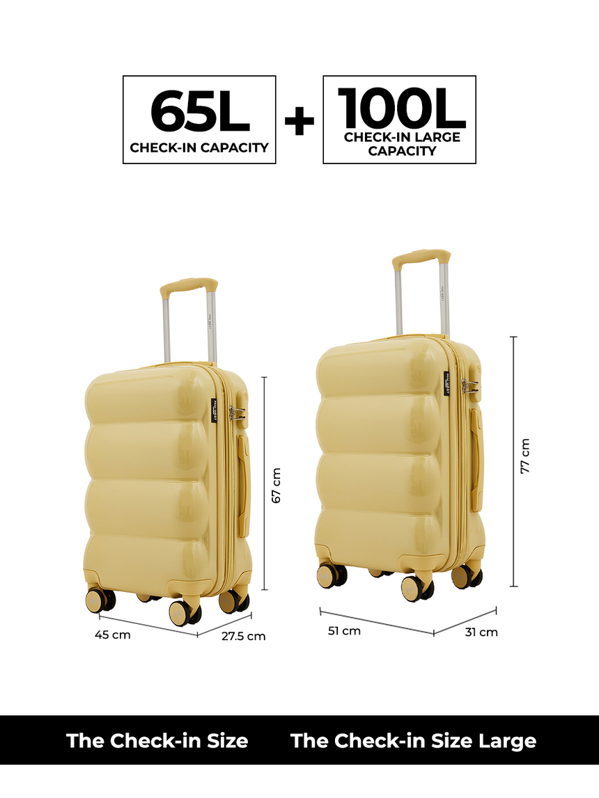 Summer Of 69 Set of 2 Luggage(Medium + Large)