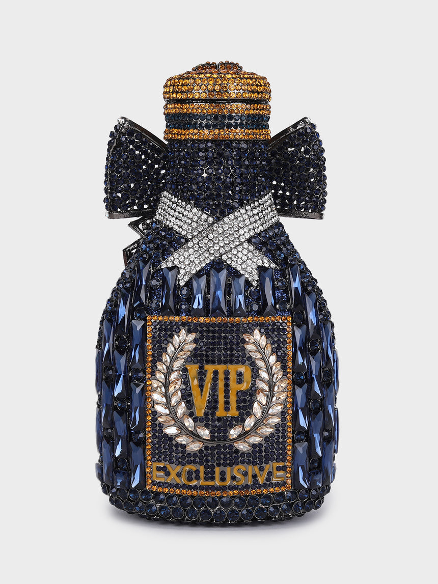 Champagne Vip Multicolor Clutch