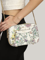 Uptown Luxe Printed London Crossbody