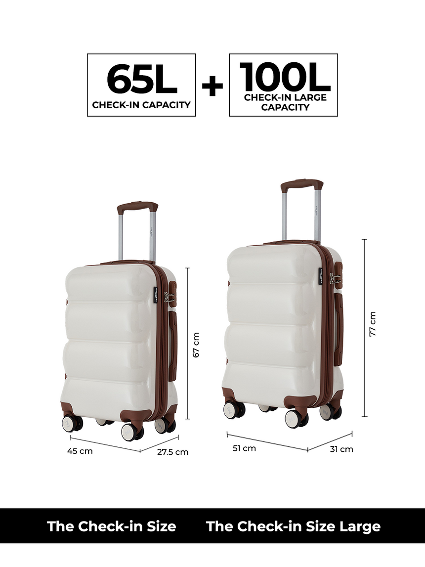 Summer Of 69 Set of 2 Luggage(Medium + Large)