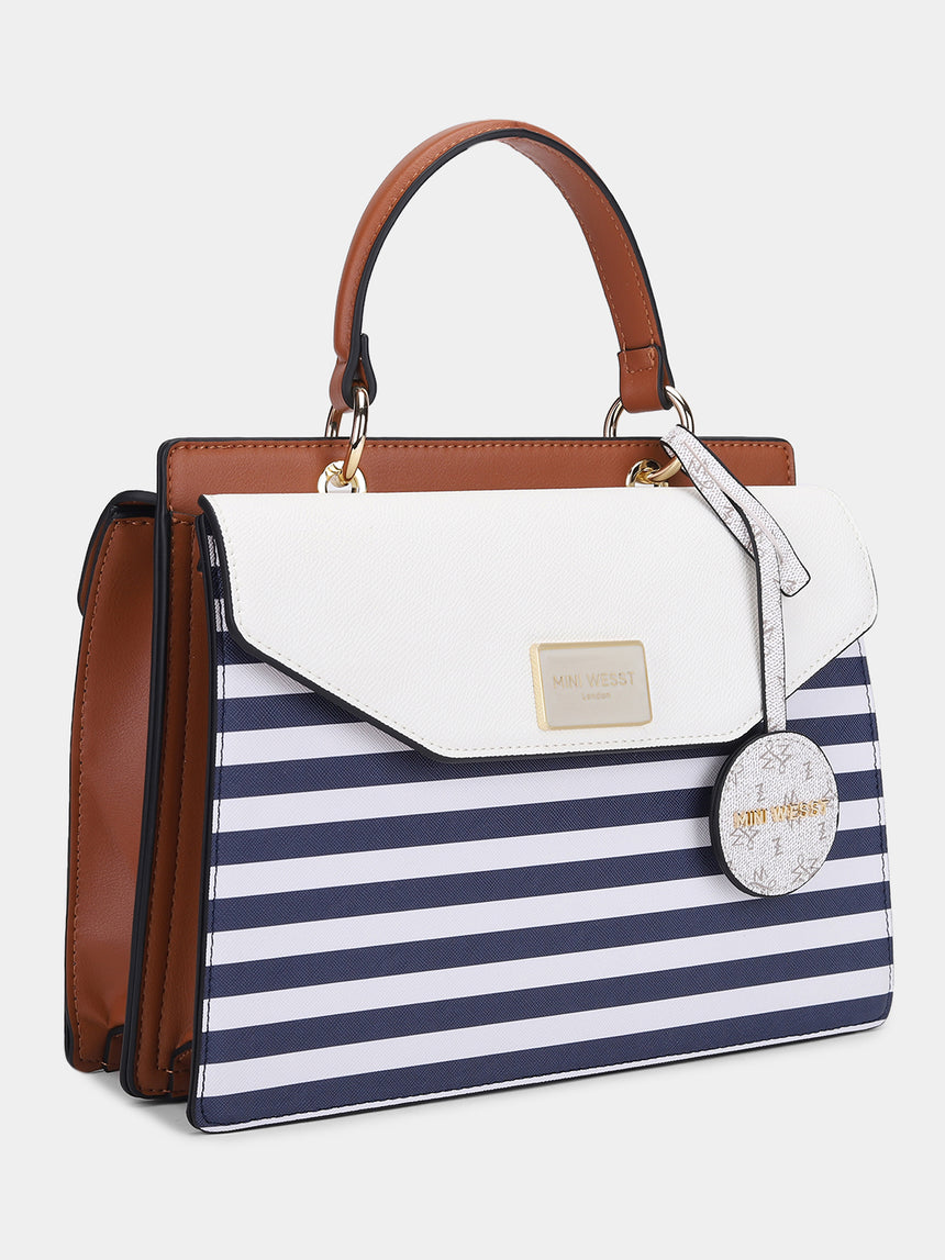 Yin & Yang Luxe White London Handbag