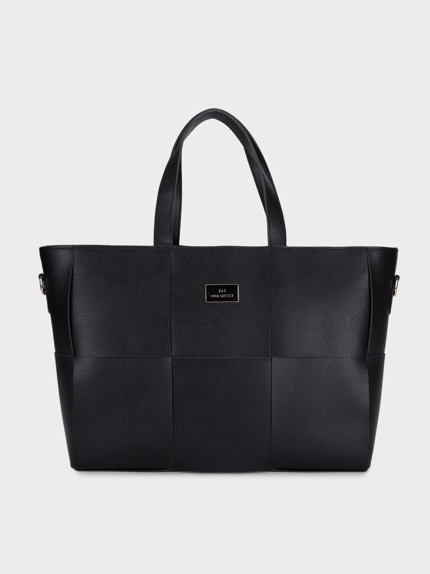 Executive Black Tote Bag