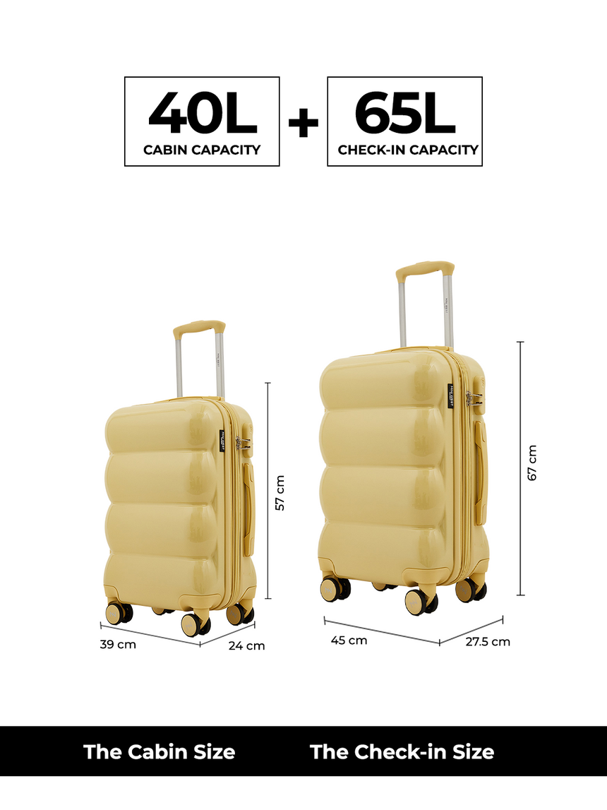 Summer Of 69 Set of 2 Luggage(Small + Medium)