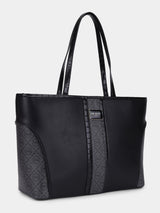 Piccadilly Square Black London Tote